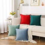 Premium Velvet Throw Pillow Covers – Bundle of 10 Sets (18" × 18") - Image 2