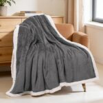 Luxury Sherpa Fleece Throw Blanket – Bundle of 10 (50" × 60") - Image 3
